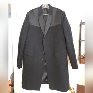 Alexander McQueen Black Trench Coat
